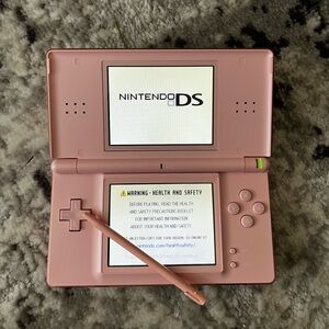 Pink Nintendo DS used